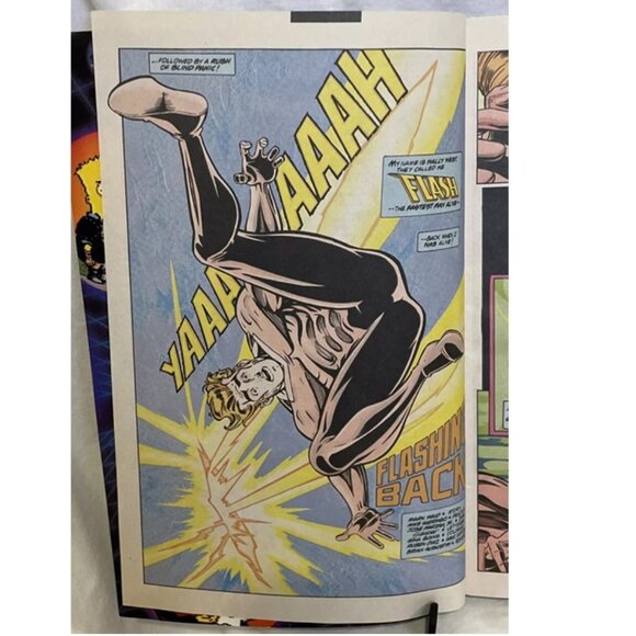 The Flash Vol 2 #0 Flashing Back 1994 Mike Wieringo José Marzan, Jr. Cover Mark - Picture 3 of 12